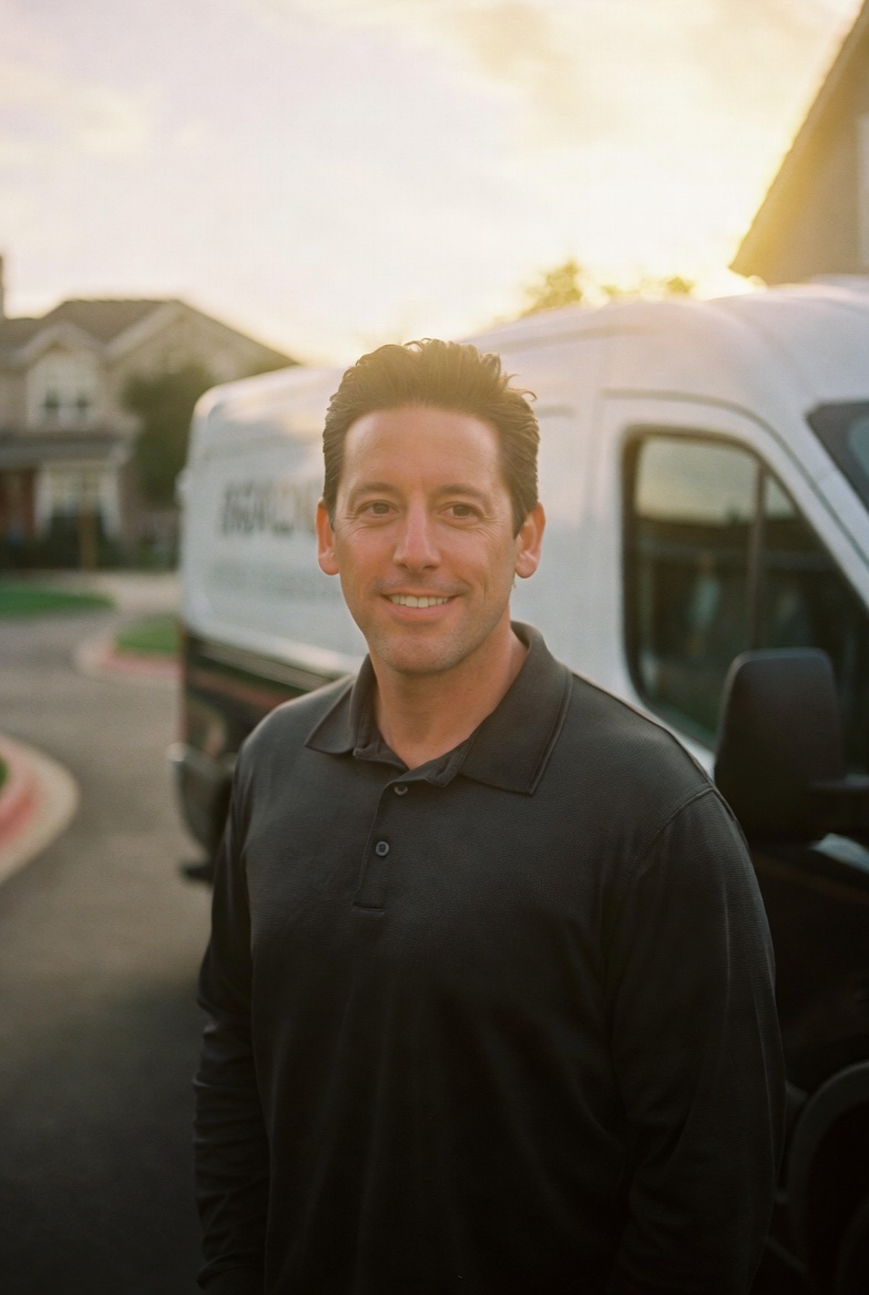 Justin Roche and family, owners of Rock-Hard Garage